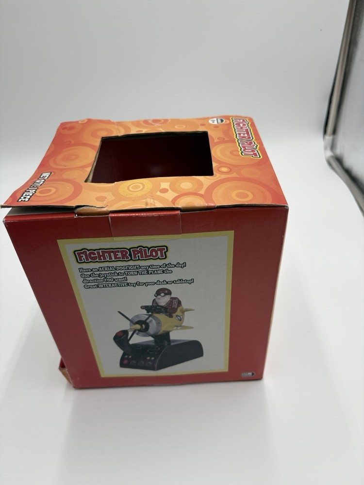 Spencer's Fighter Pilot Interactive Desktop Joystick Toy-Untested Never Used