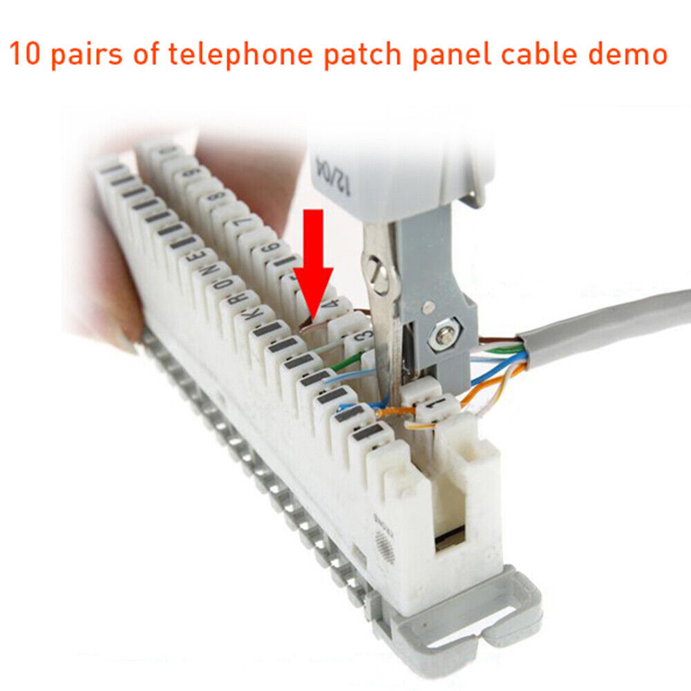 KRONE STYLE IDC INSERTION PUNCH DOWN TOOL FOR NETWORK PATCH PANEL AND MODULES