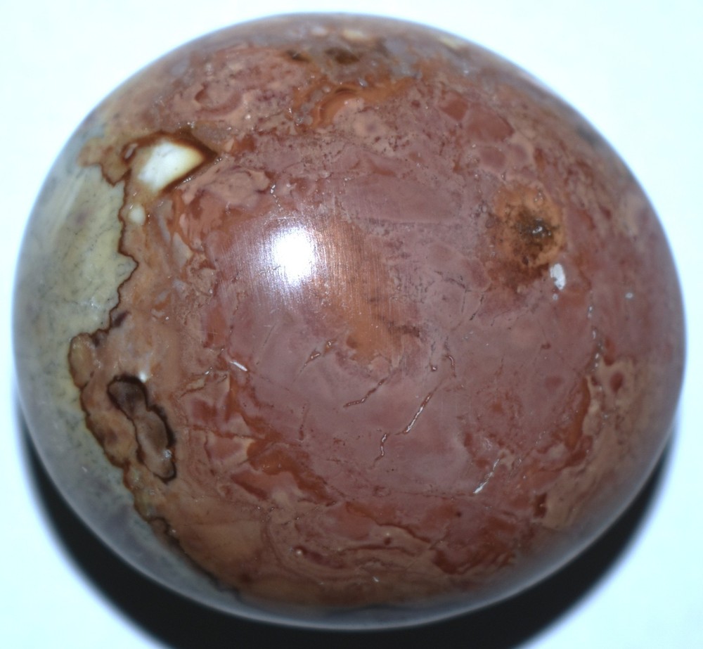 Pretty Polychrome Jasper Palm Stone 1.79"/62 Grams