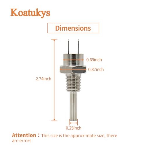 42001-0053S Thermistor Sensor Compatible with Pentair Sta-Rite MasterTemp Max
