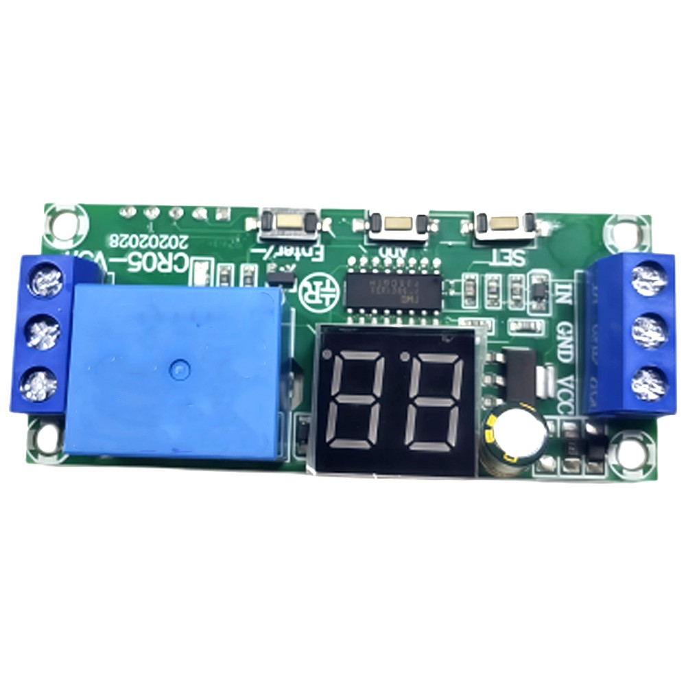 DC 5V/12V Multifunction Digital Time Infinite Delay Switch Timer Relay Module US