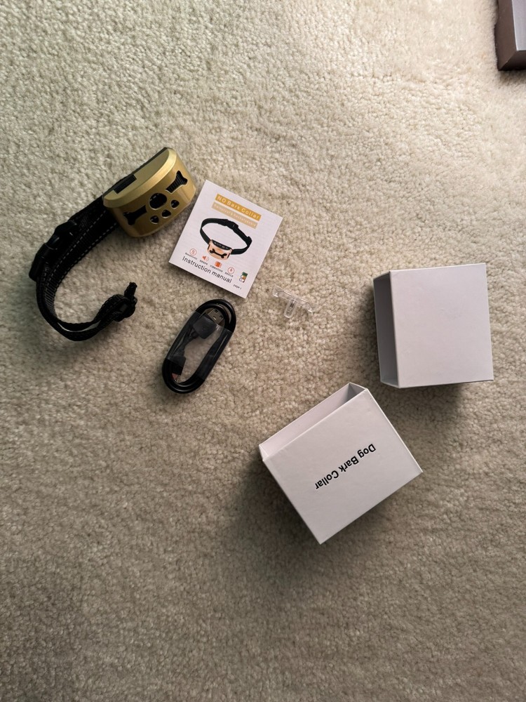 Automatic Dog Bark Collar Anti Bark Barking Shock Control Collar Device