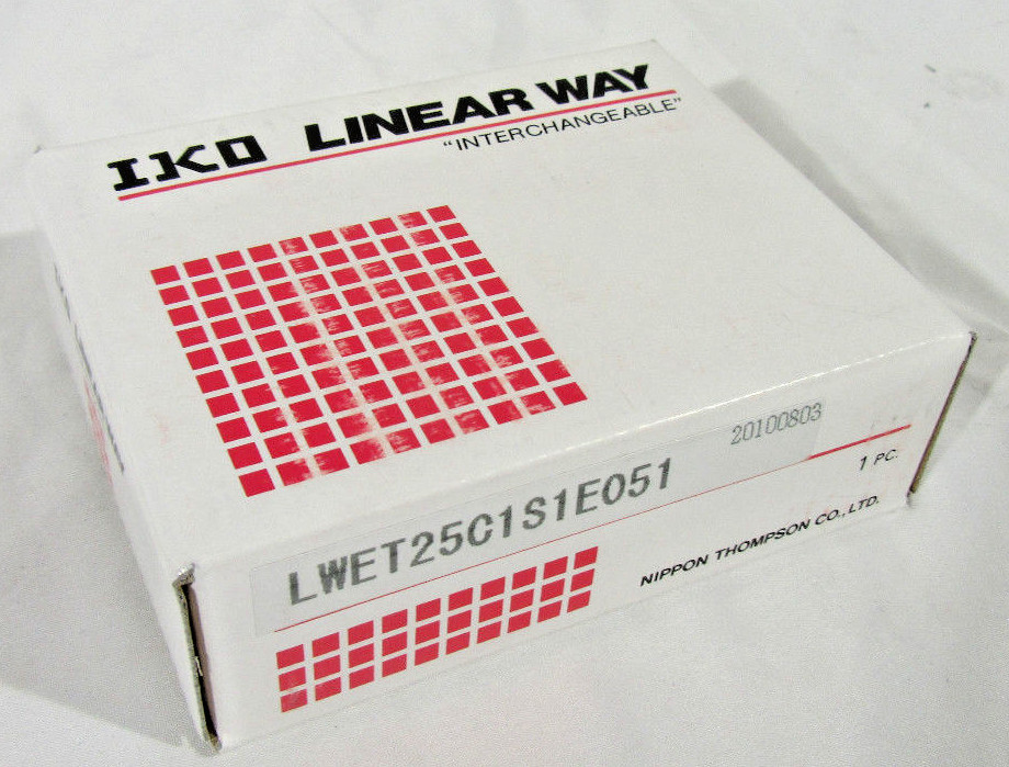 NIPPON THOMPSON LWET25C1S1E051 IKO INTERCHANGABLE LINEAR WAY