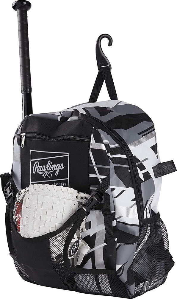Baseball Softball Equipment Backpack Polyester 15x12x6 Multiple Colors