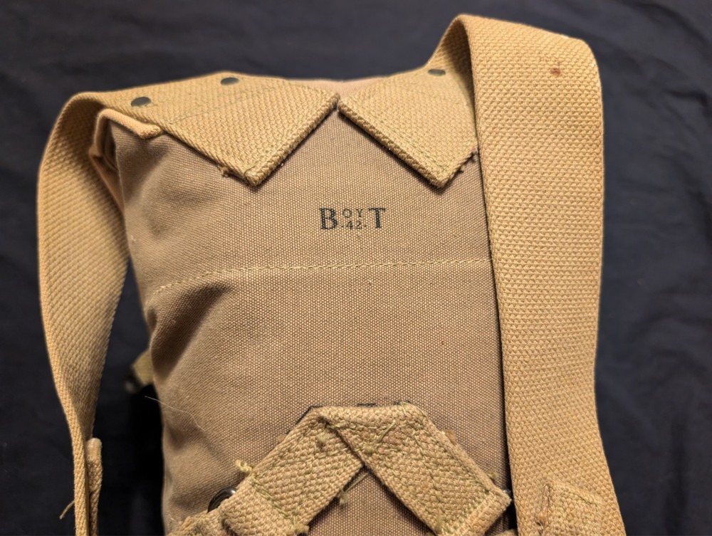 M-1928 Haversack Complete with Blanket and Mess Kit