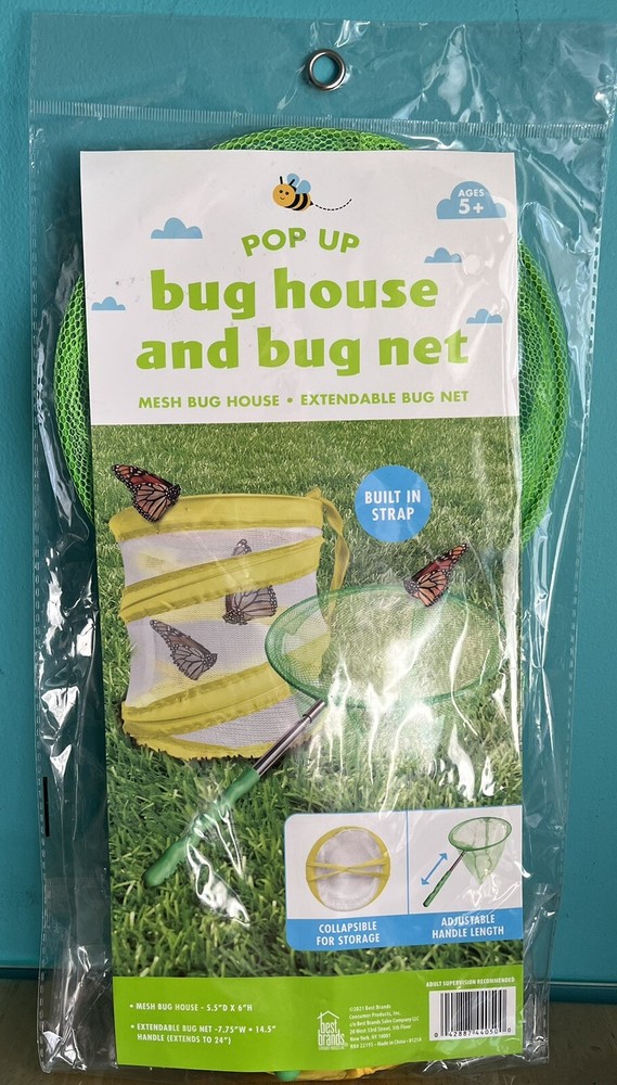 Pop-Up Bug House & Extendable Net, NIP
