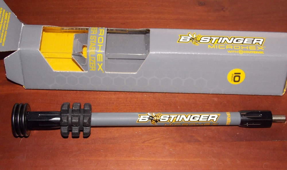 Bee Stinger MicroHex 10" Stabilizer in Grey - B Stinger