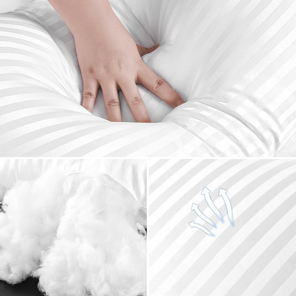 20x20 Throw Pillow Insert White Machine Washable Polyester Fill