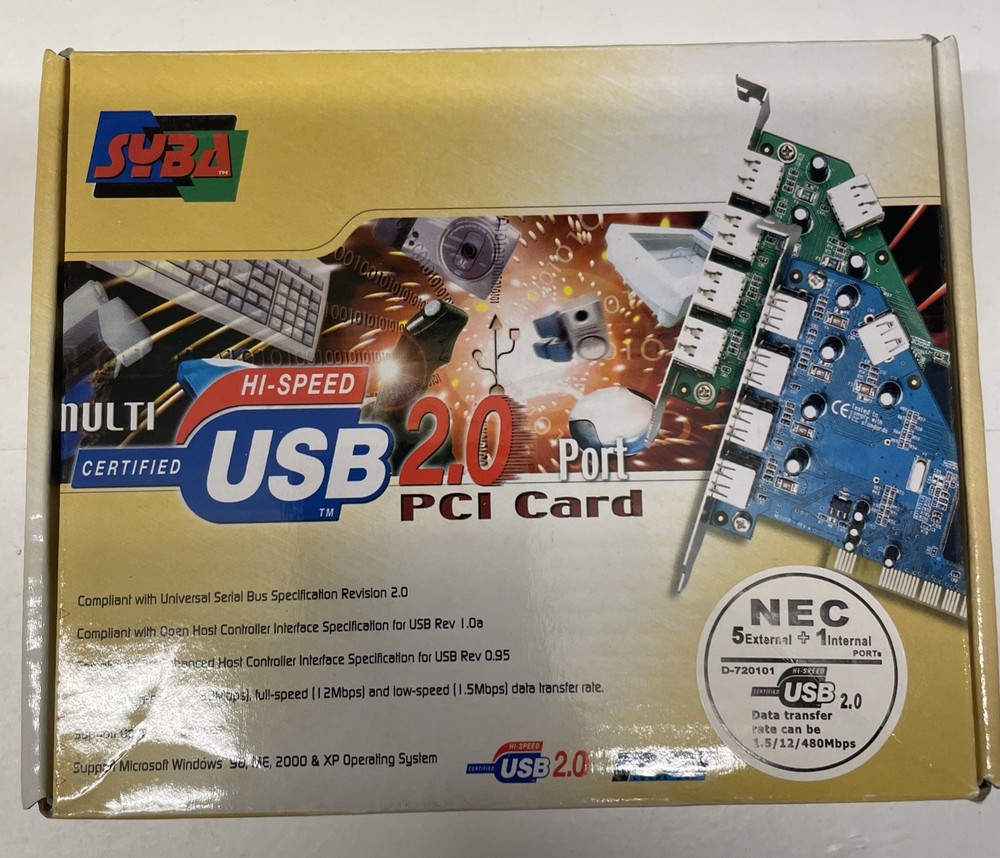 Multi-Port PCI Card USB-406