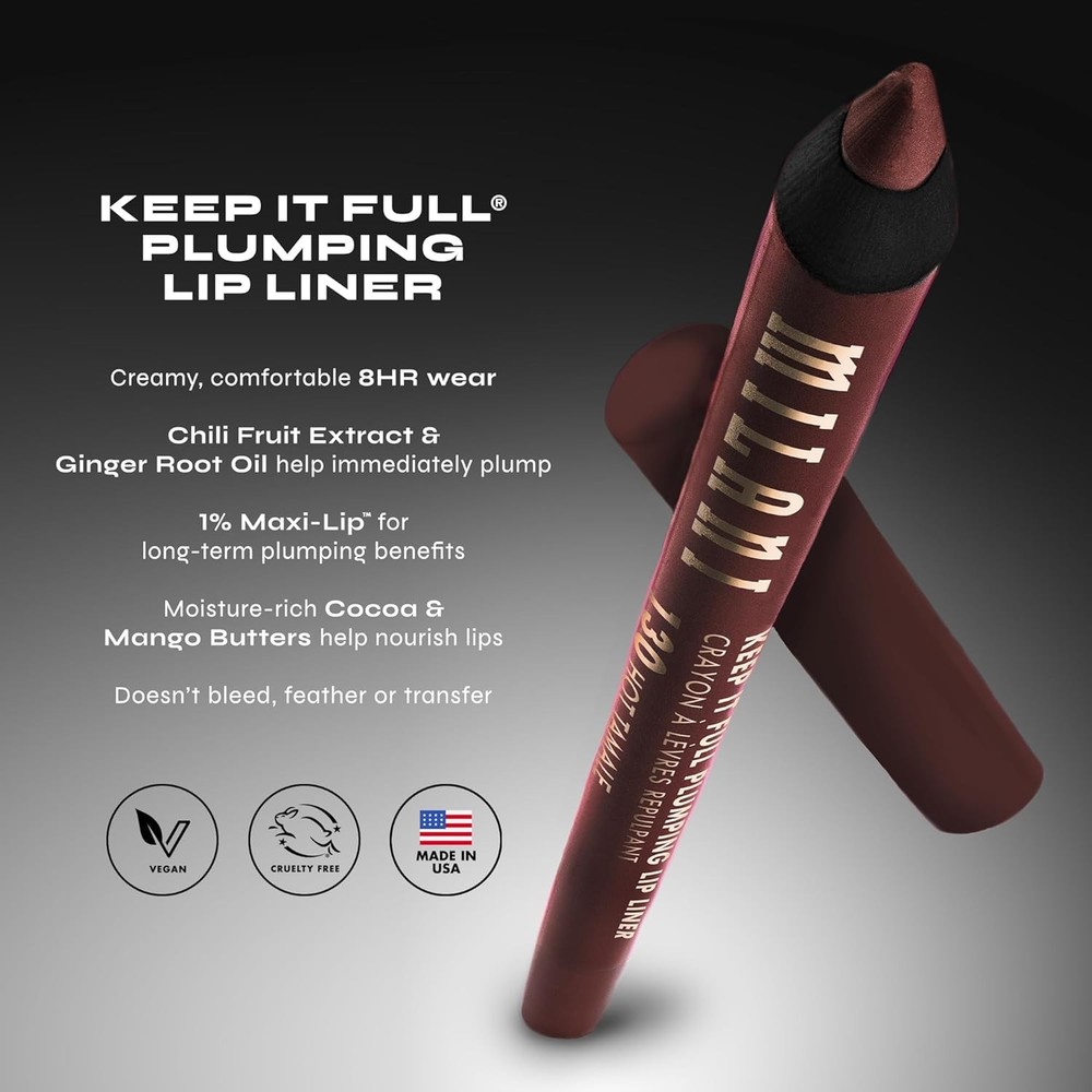 Milani Keep It Full Plumping Lip Liner, Go All Pout