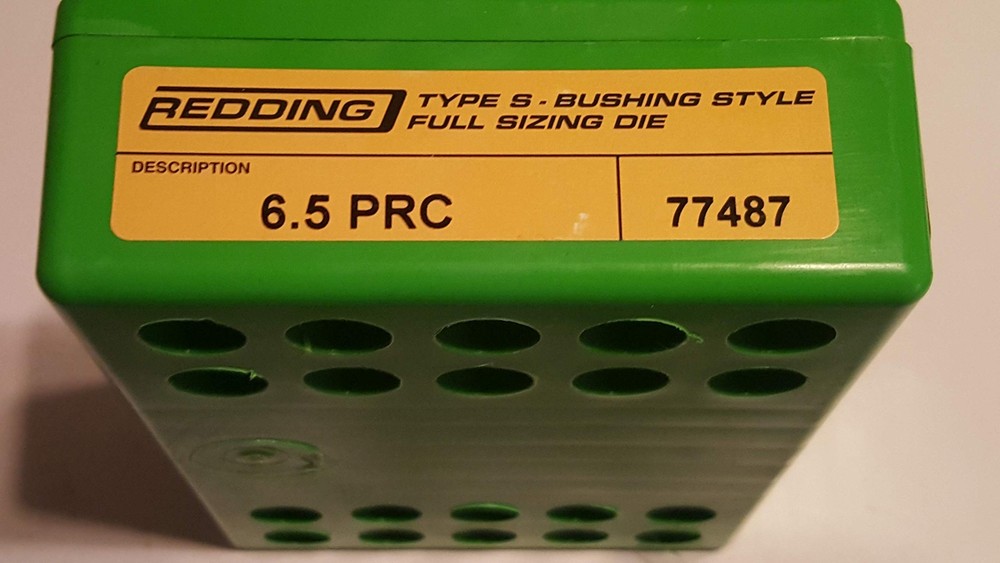 Redding Type S Bushing Full Length Sizer Die 6.5 Creedmoor