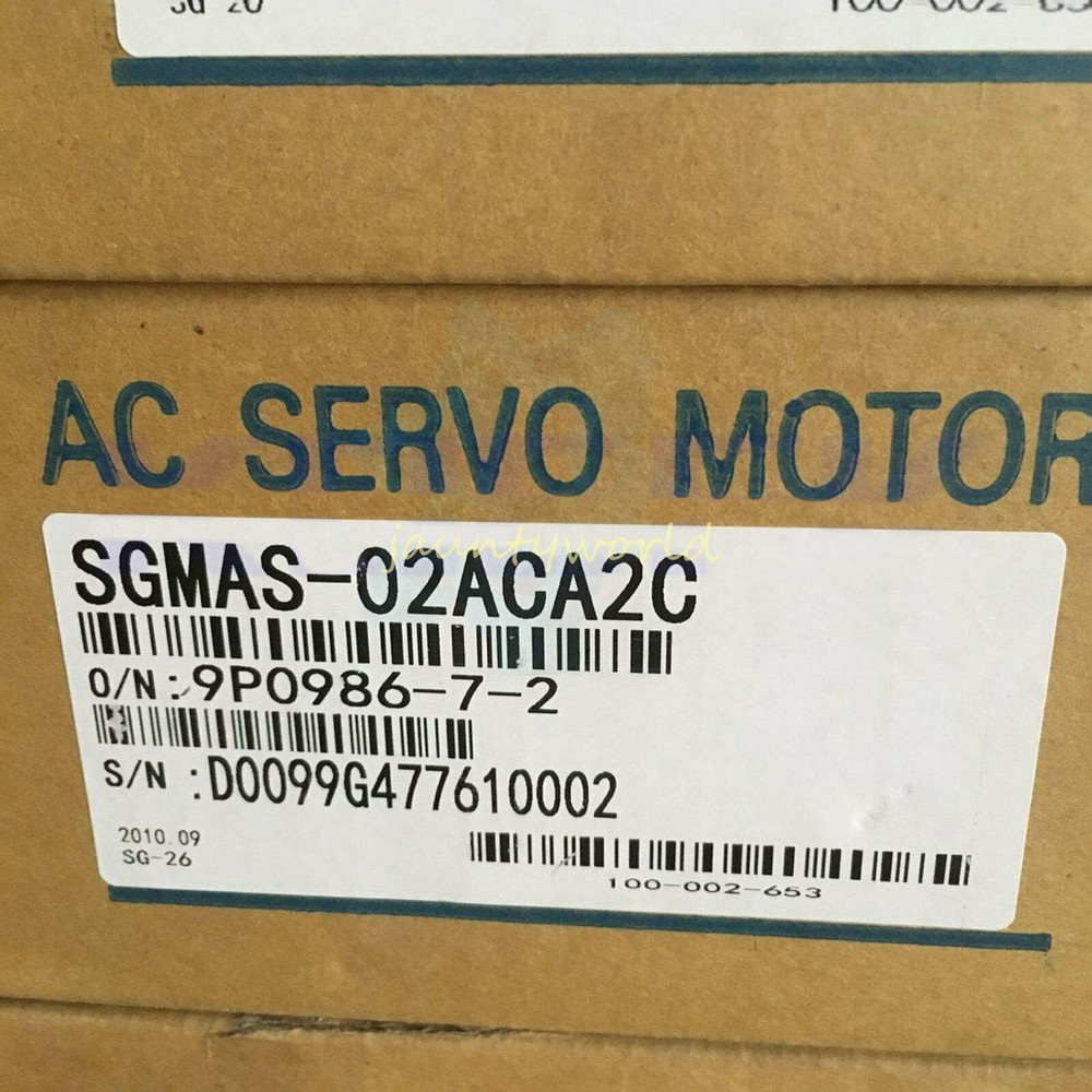 New Yaskawa Servo Motor SGMAS-02ACA2C
