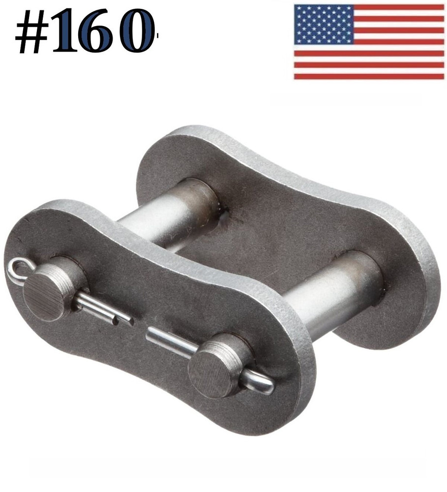 #160 Roller Chain Connecting / Master Link Pack of 2 Same Day Priority Shipping