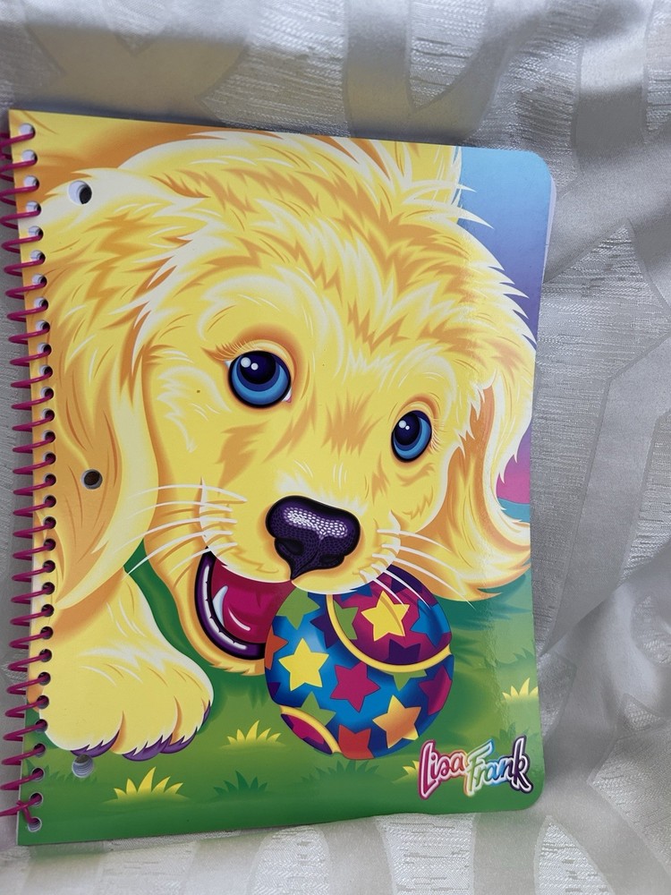 Vintage Lisa Frank  Spiral Notebook