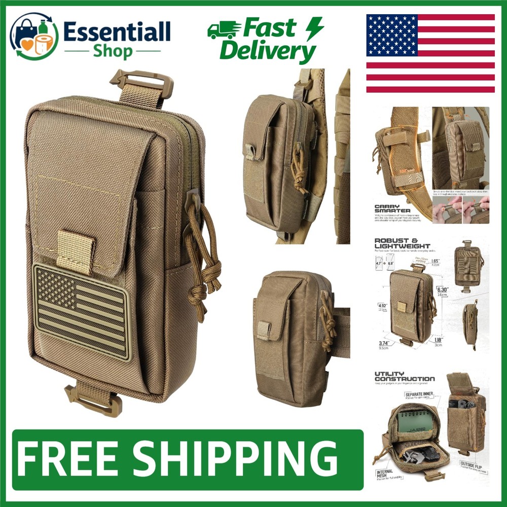 Utility Shoulder Strap Tactical Pouch - Quick Access EDC Storage Solution