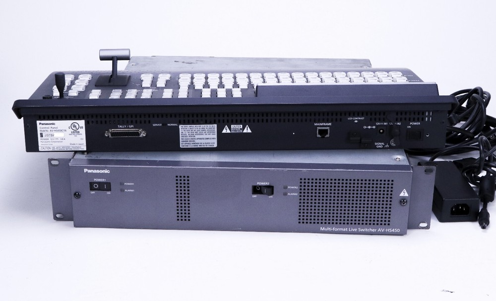 Panasonic AV-HS450 Multi-Format HD/SD Live Switcher w/ Road Case
