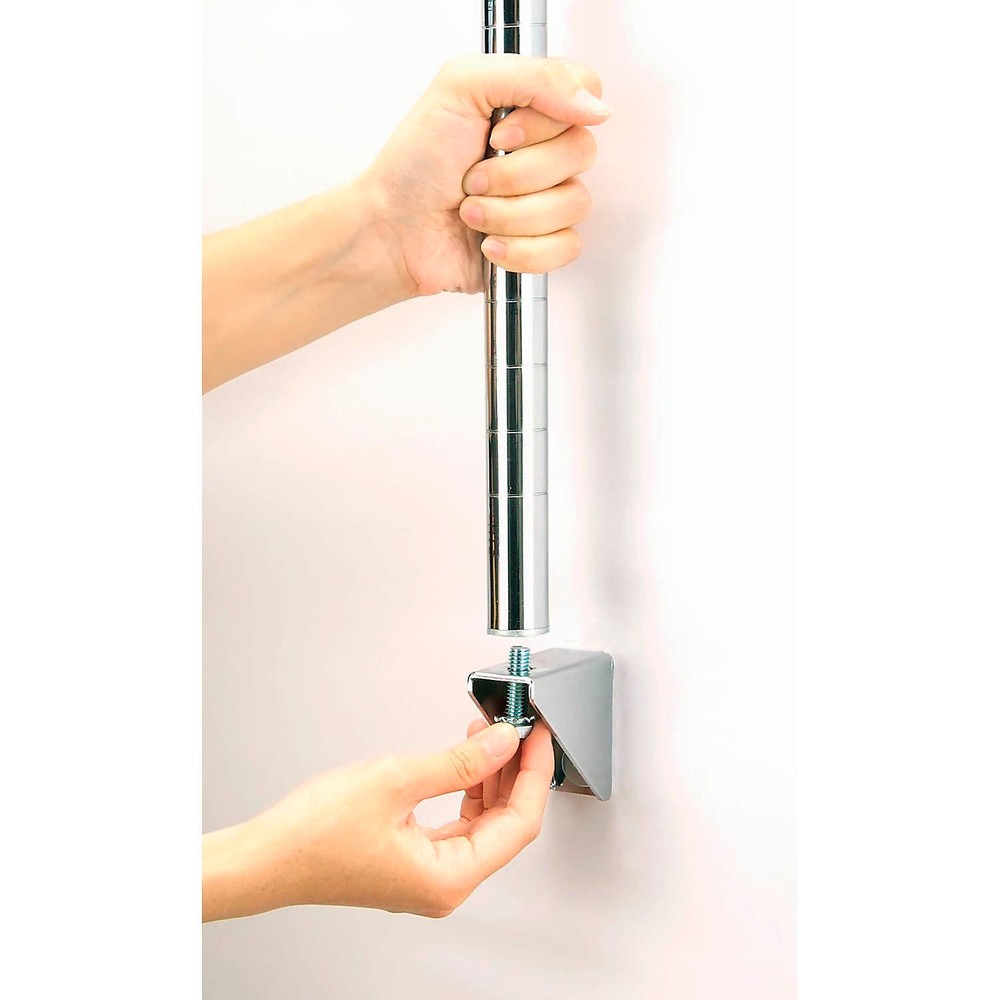 Global Industrial Wall Mounting Post Kit 54" High - Double