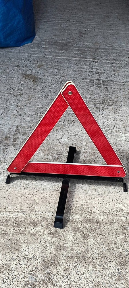 Reflective Road Safety Breakdown Emergency Folding Warning Triangle with case