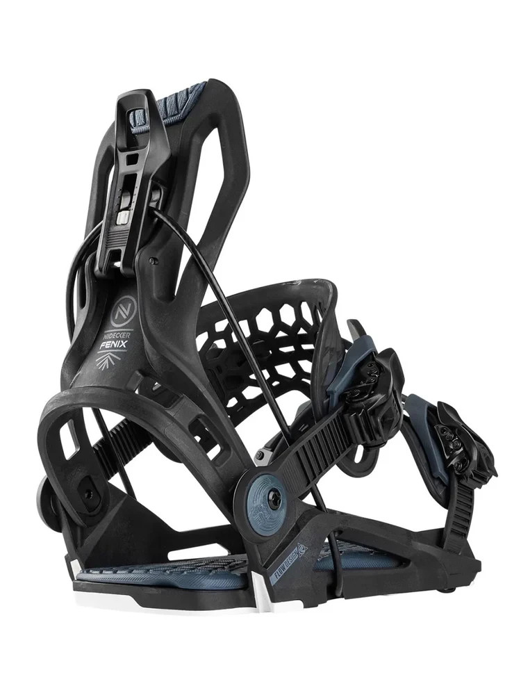 NIDECKER FLOW FENIX SNOWBOARD BINDINGS - BLACK - 2025