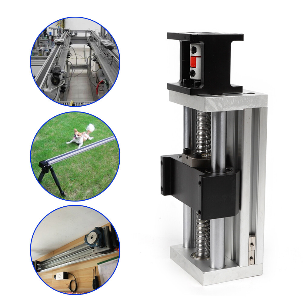 CNC Manual Sliding Table with 100mm Stroke Ball Screw Linear Guide