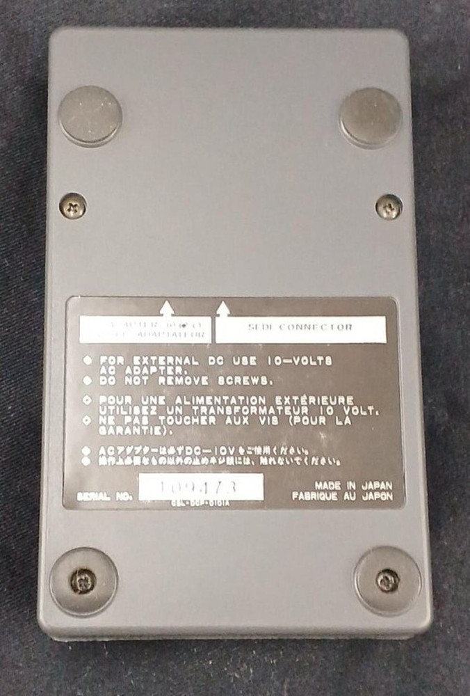 Maxon PPE-1 Programmable Parametric EQ Equalizer Effect Pedal Made In Japan