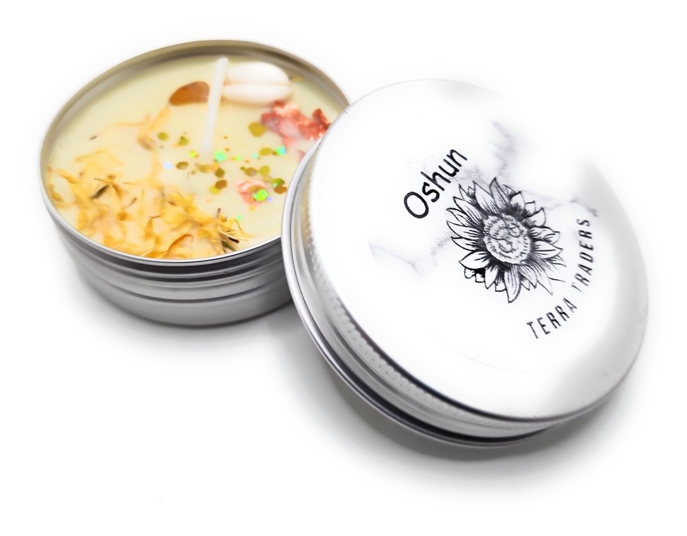 Oshun Orisha Conjure Candle