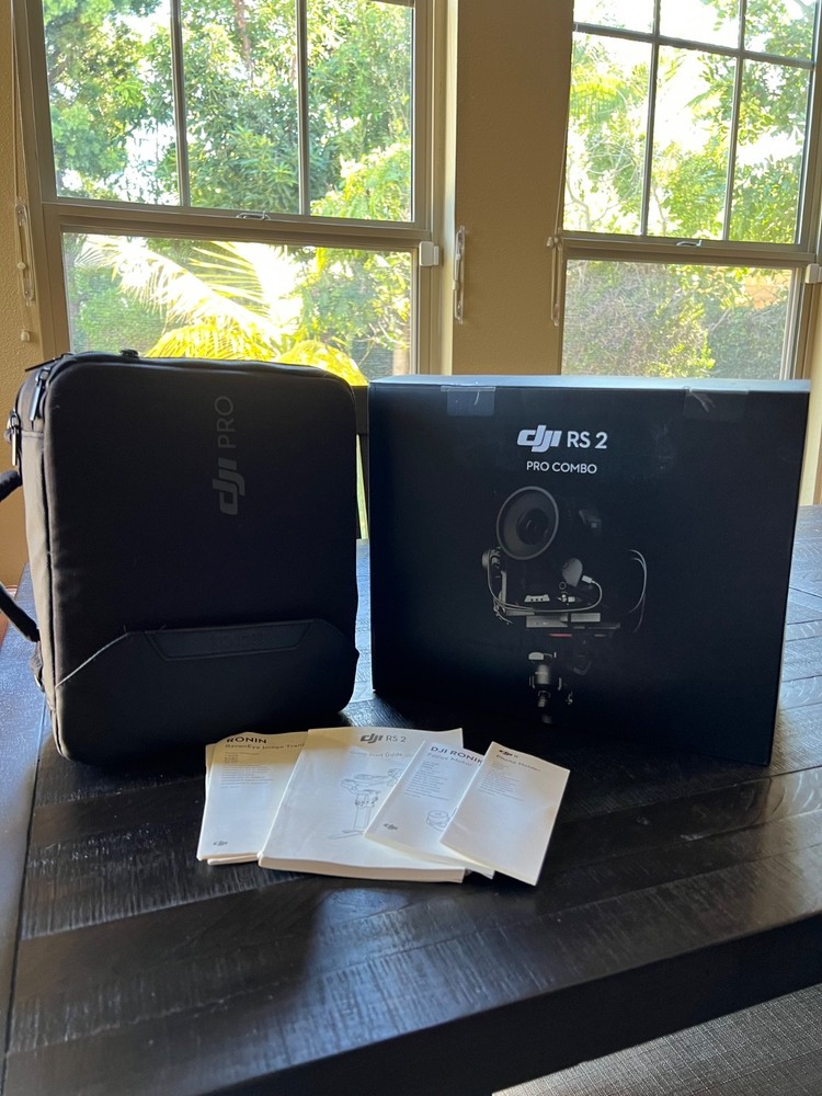 DJI Ronan RS 2 Pro Combo Videographer Equipment