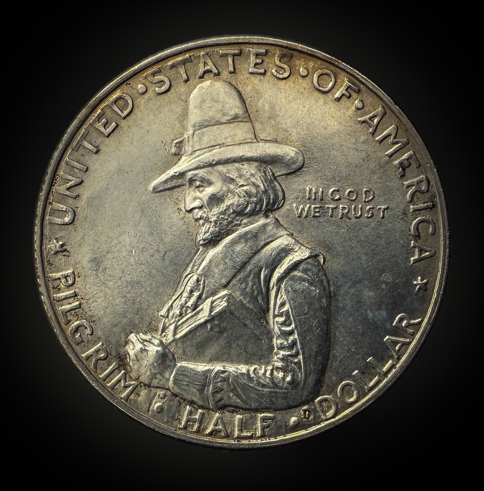 1920 Pilgrim Tercentenary Silver Half Dollar (B1915)