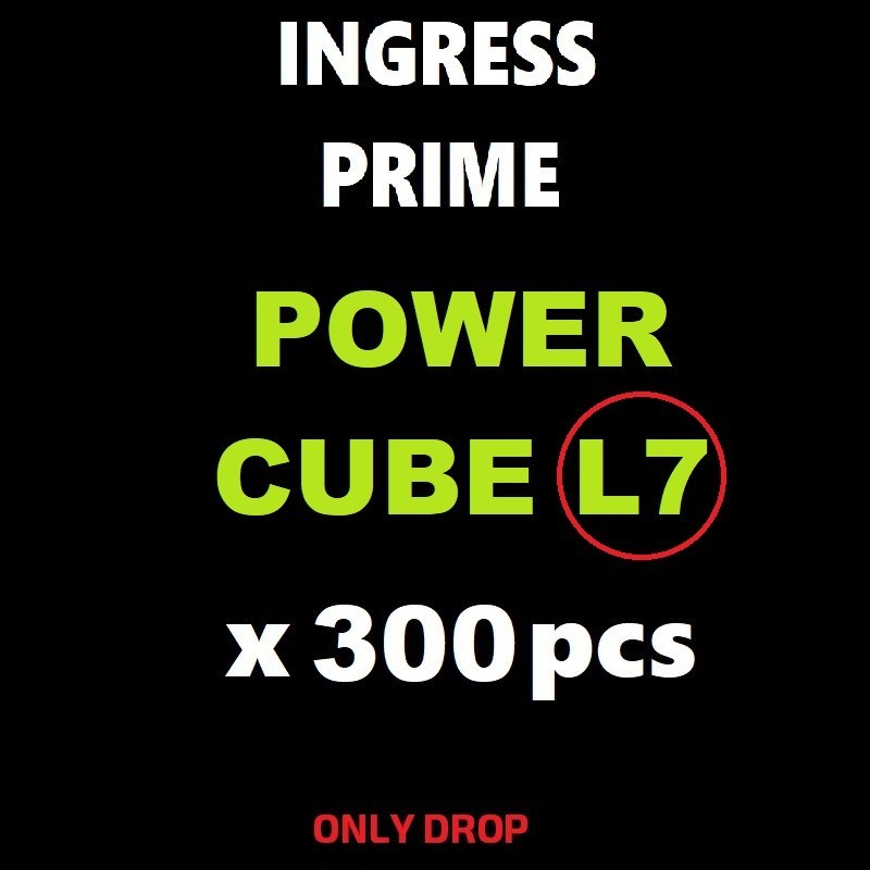 Guide for INGRESS PRIME: Power Cube L7 - 300 pcs