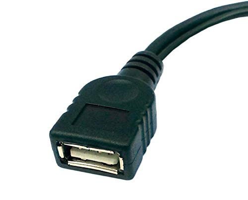 3-Pack OTG Cables Replacement for Fire-Stick 4K, Amazon black