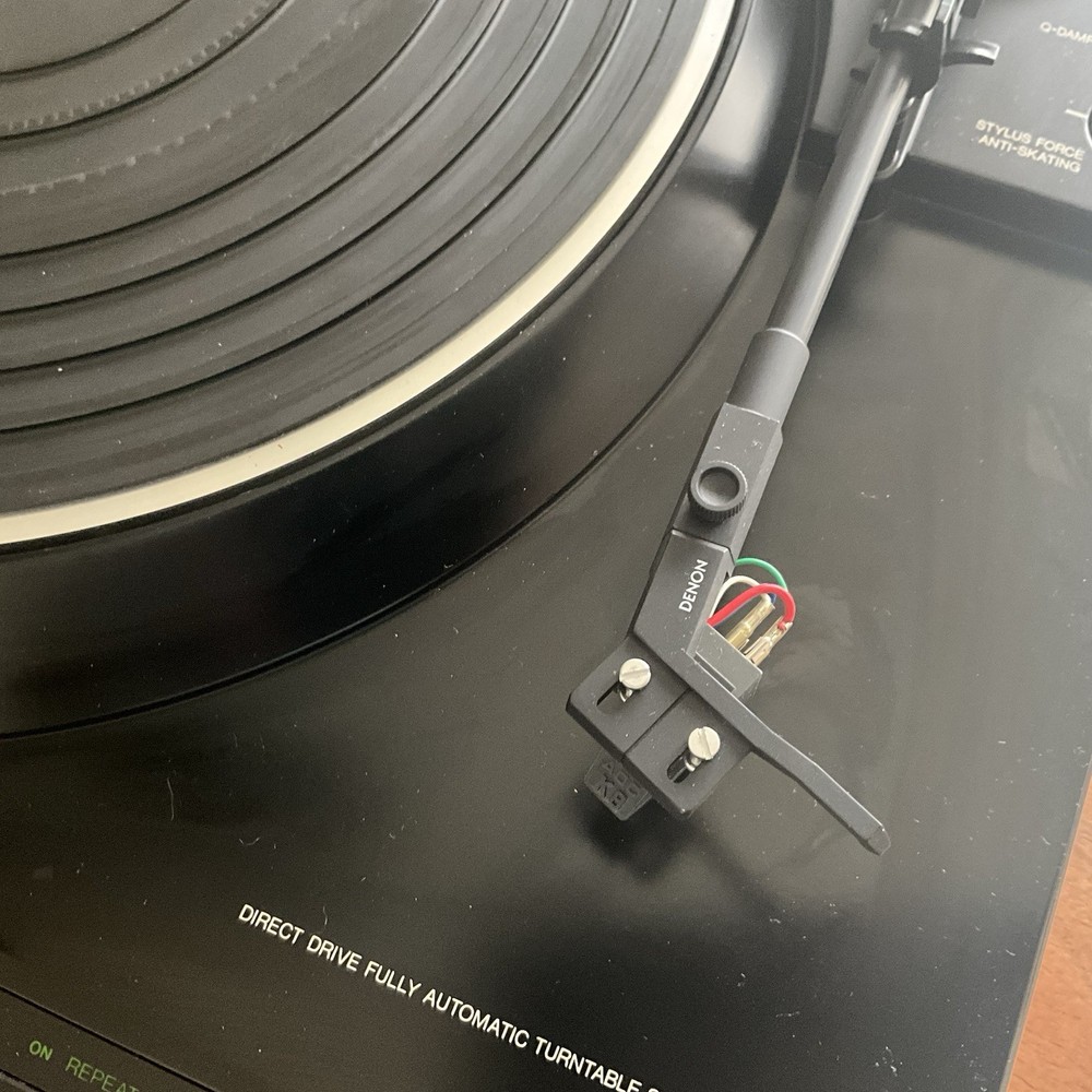 DENON DP-35F Fully Automatic Direct Drive Turntable Tested Works Great