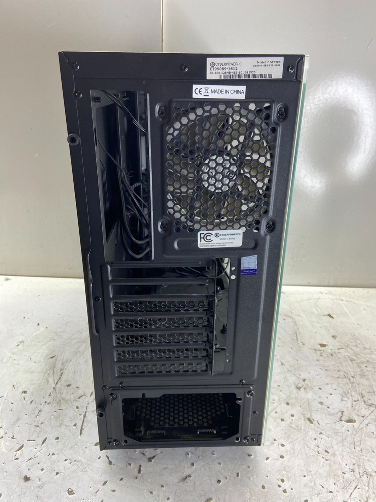 CyberPowerPC Gaming Extreme PC ATX Case White