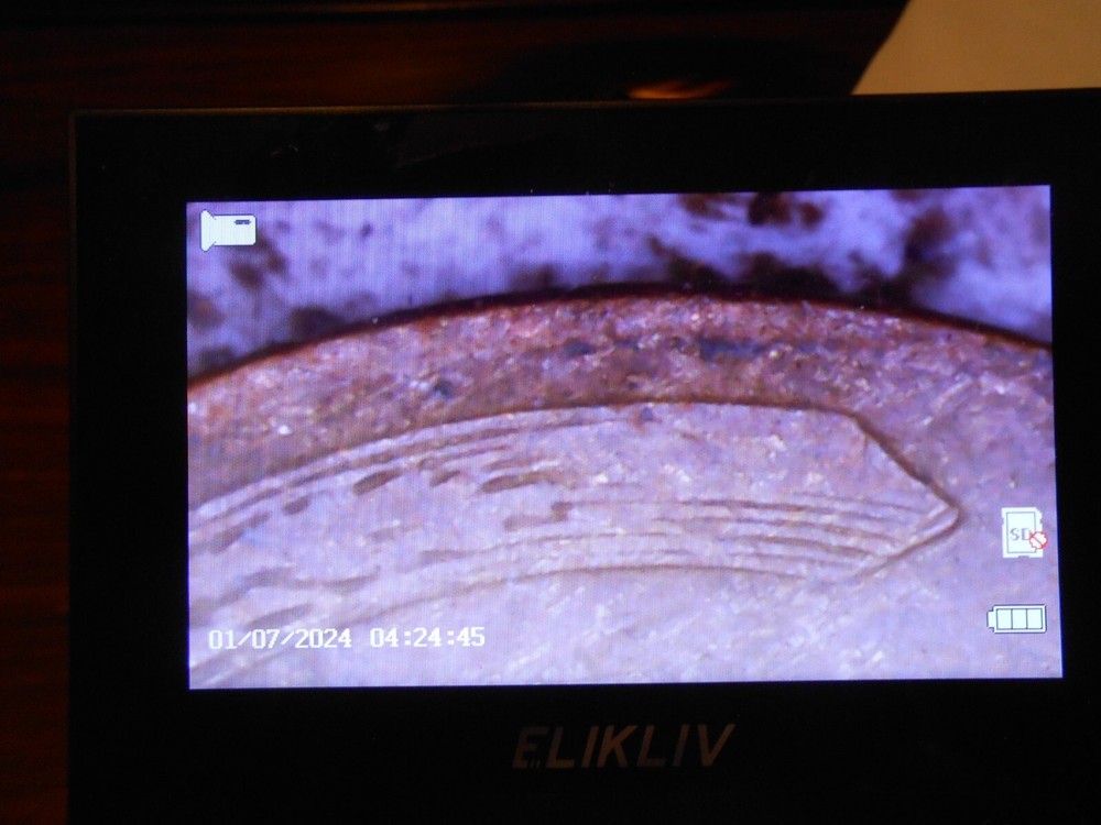 1937 no mint mark Lincoln cent with multiple errors