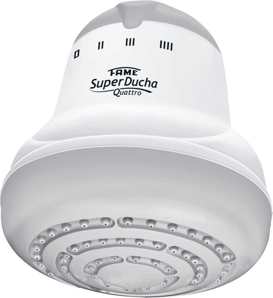 FAME Electric Shower Head 110V Tankless Water Heater 4 Temperature 4400W