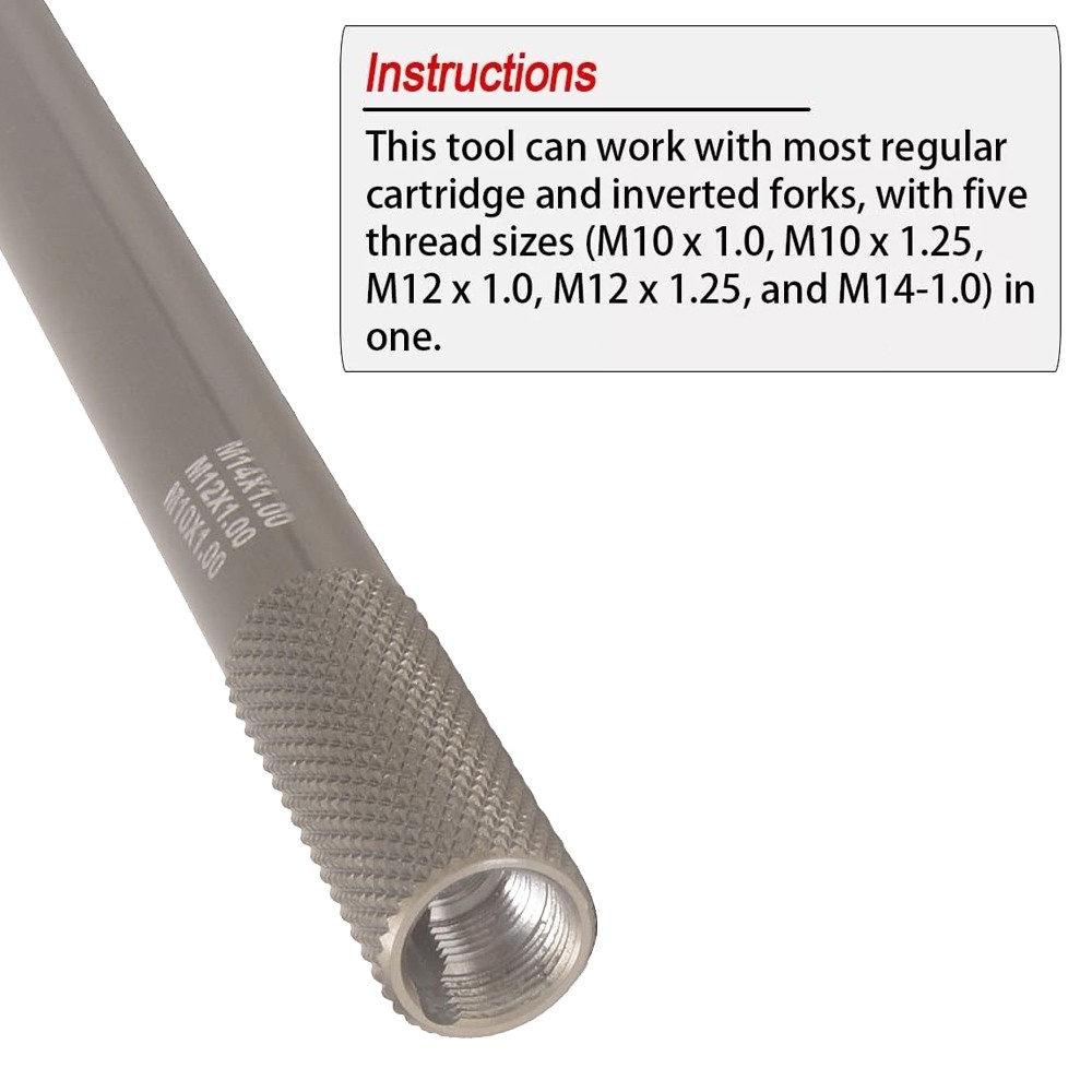 Generic Motorcycle Fork Bleed Tool Replace Damper Rod Bleed Wear Resistant NEW