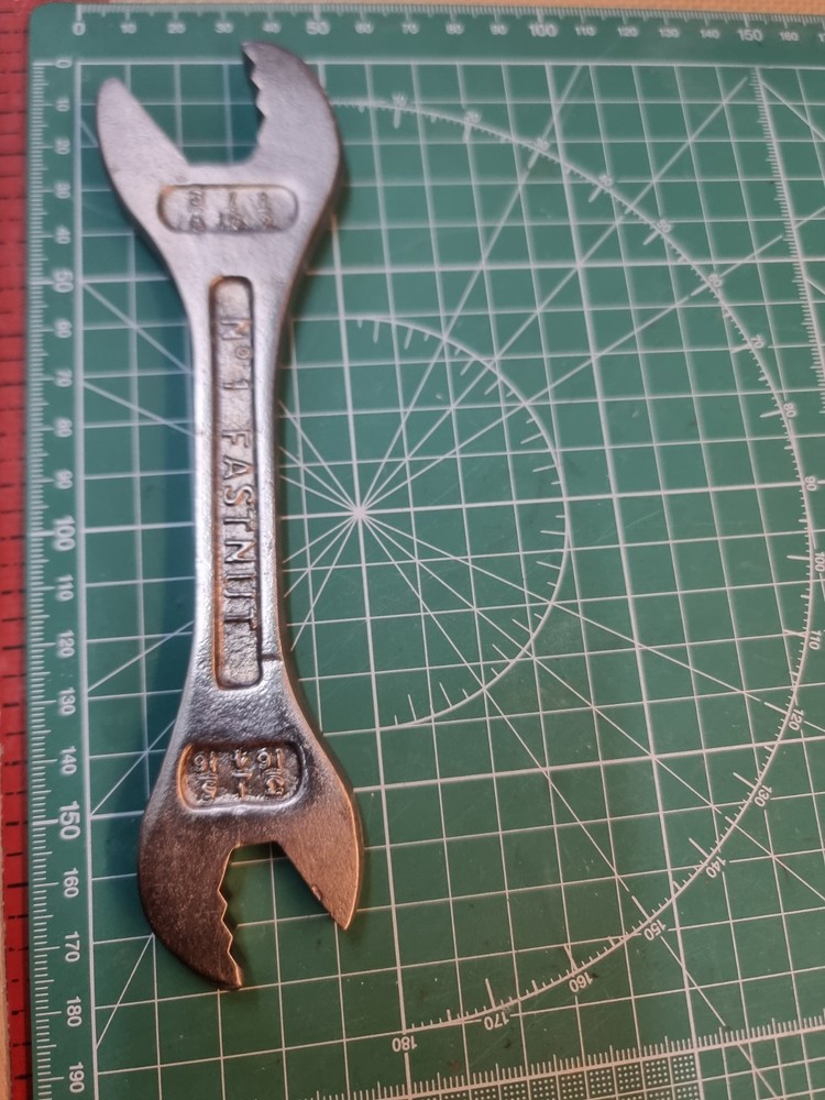 No 1 Fastnut Spanner Made In Britain