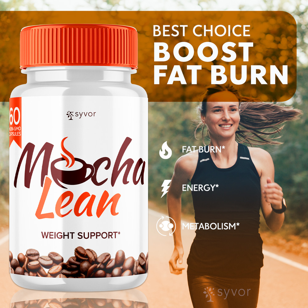 Mocha Lean Advanced Formula Natural Energy & Workout Support Supplement 180 Caps