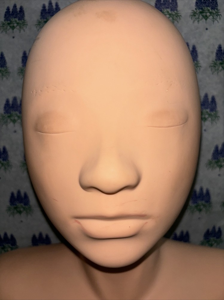15” Marianna Mannequin training head makeup massage eyelash extensions wigs