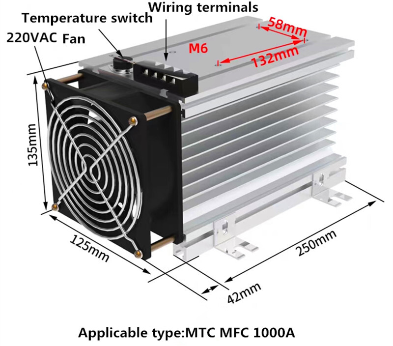 MFC 25A,55A,70A-1500A 1600V SCR Rectifier Module Thyristor Module Power Module