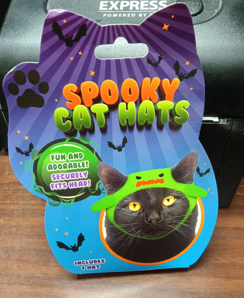 Spooky Cat Hat NEW