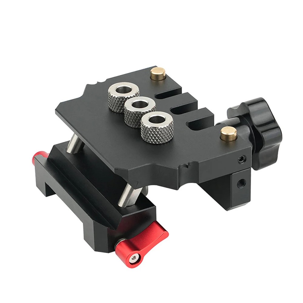 Doweling Jig Self Centering 6-12mm Drill Guide Biscuit Joiner Woodworking Tool