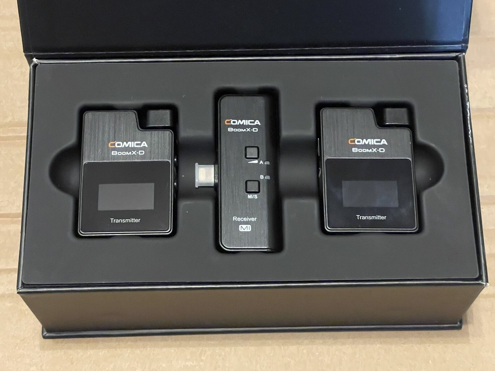 CoMica BOOMX-D MI2 Wireless Microphone System - Black