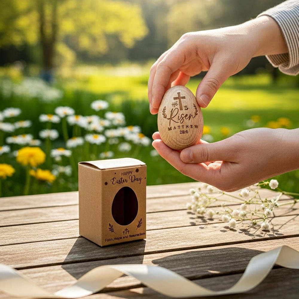 Easter Eggs, He is Risen Easter Decor, for lawn and home