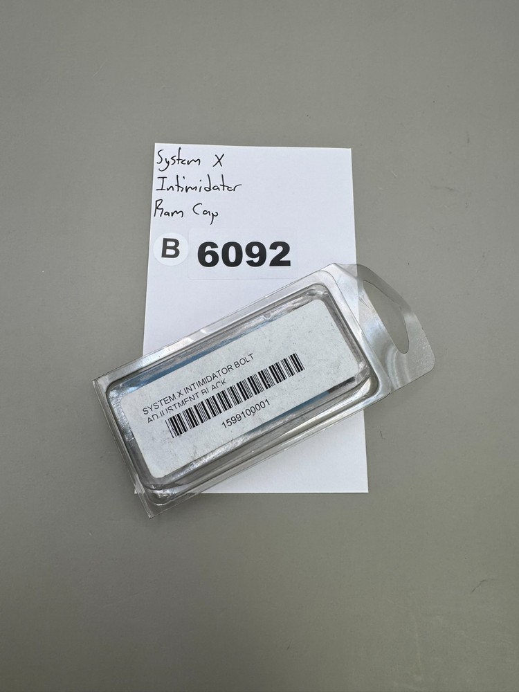 System X Intimidator Ram Cap-Gloss Black