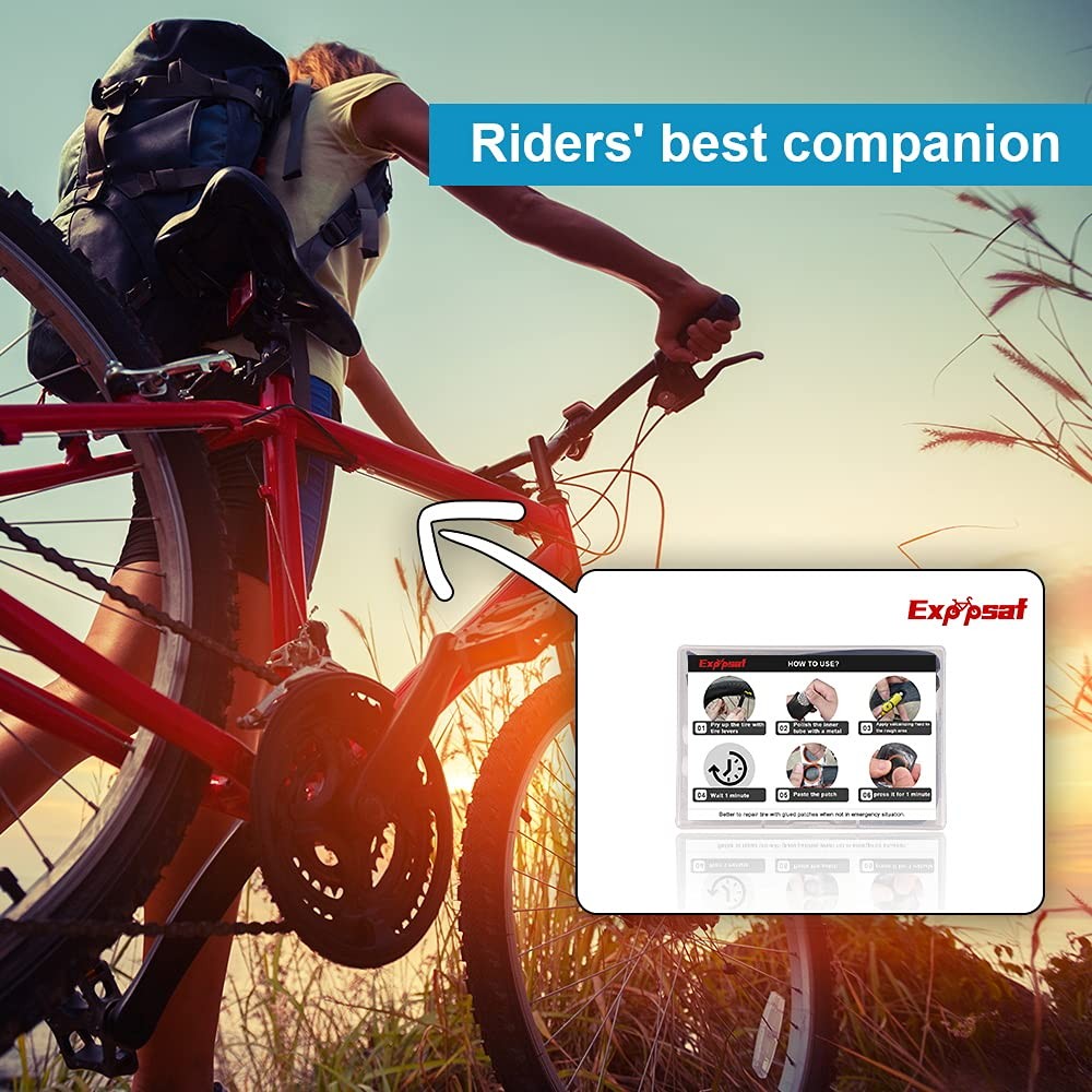 14 Vulcanizing Patches+6 Pre Glued Patchs, 14 Patchs