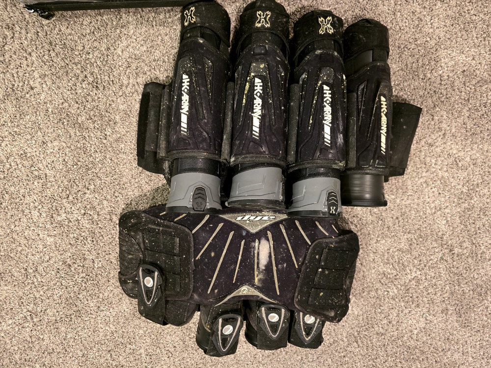 Planet eclipse CS1 Paintball Marker Setup Bundle Pre-owned