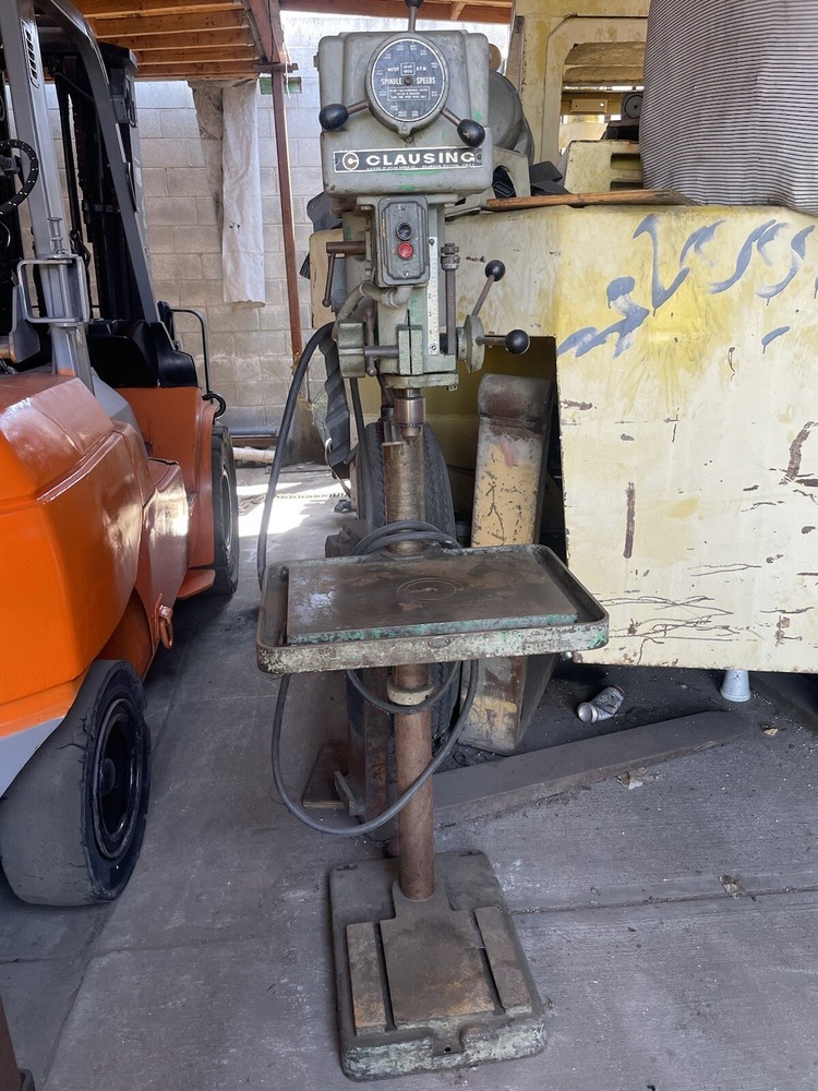 Clausing variable speed drill press