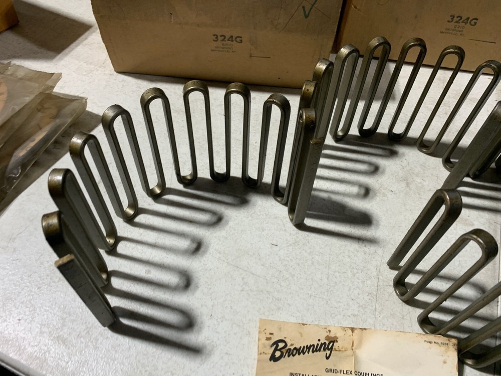 Browning 342G Grid Flex Coupling Caution Guard, NOS