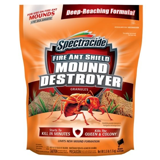 2 pack Spectracide Fire Ant Shield Mound Destroyer Granules 3.5 lb Ant Killer