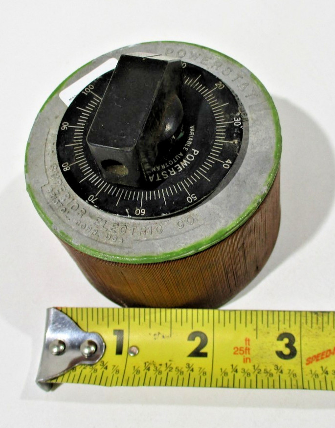 Superior Variac Electric Powerstat 10B Variable Autotransformer